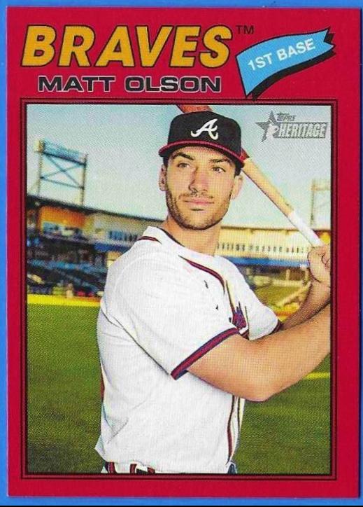 Matt Olson [Red Bordered] #194