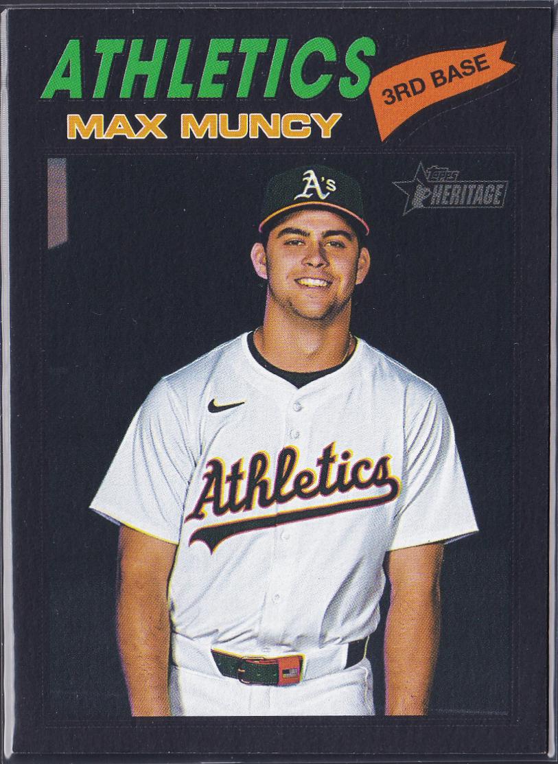 Max Muncy [Black Bordered Chrome] #105
