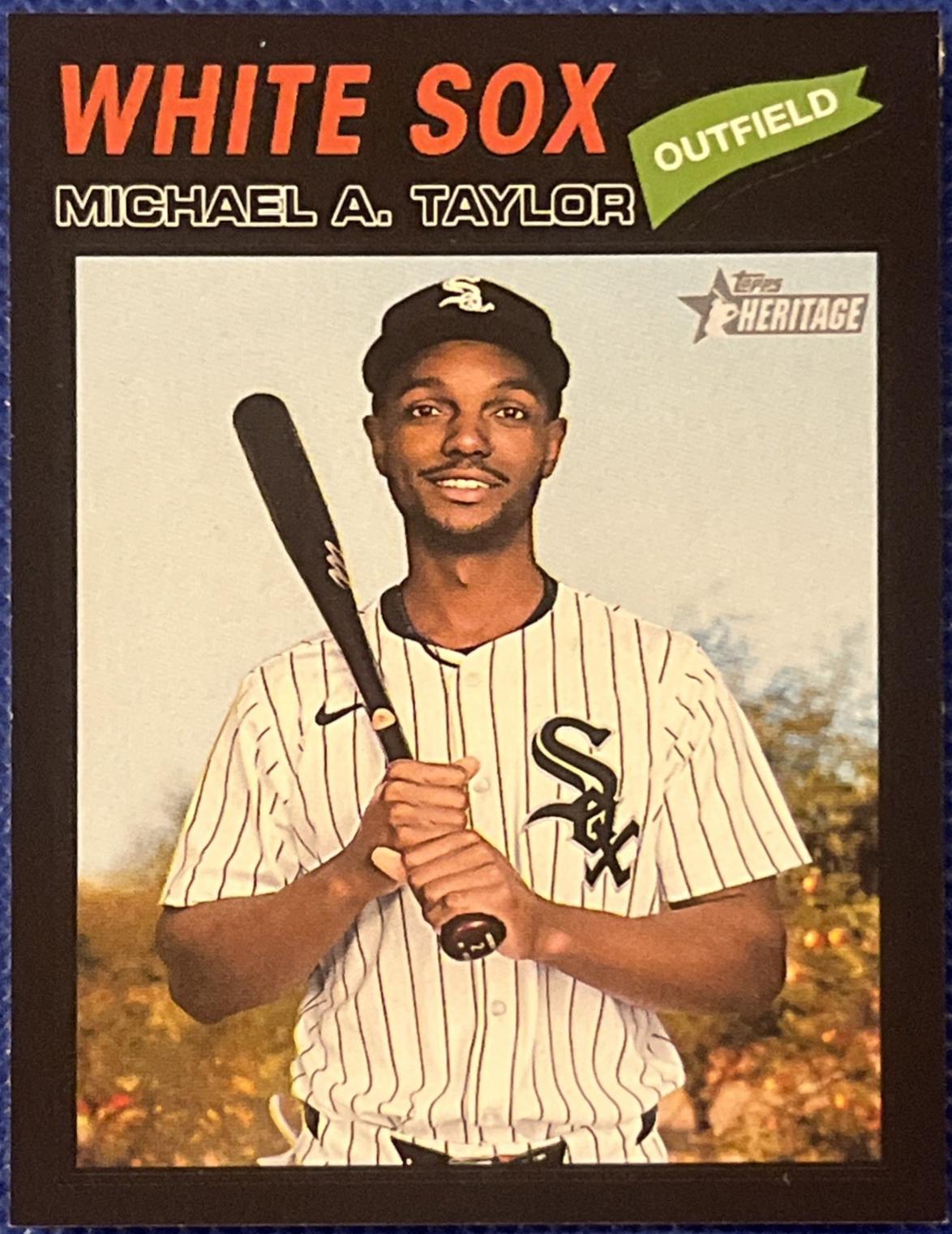 Michael A. Taylor [Black Bordered Chrome] #45