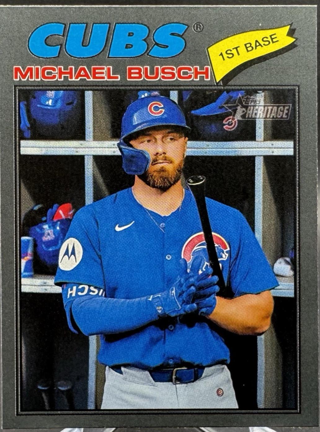 Michael Busch [Dark Gray Bordered] #305