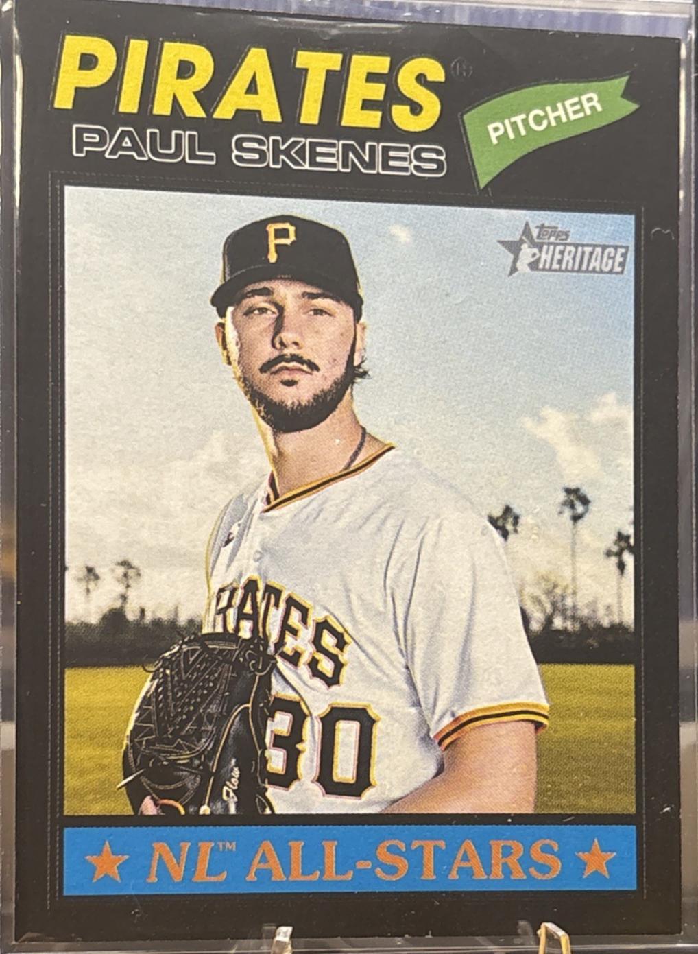 Paul Skenes [Black Bordered Chrome] #33