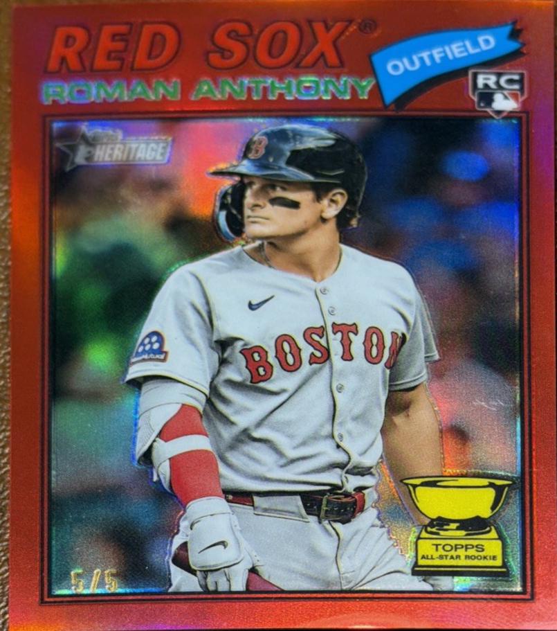 Roman Anthony [Red Bordered Chrome] #86