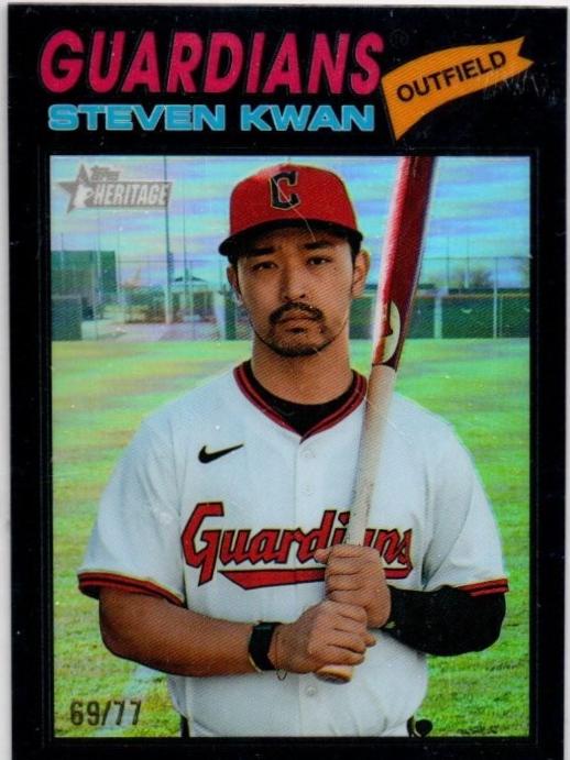 Steven Kwan [Black Bordered Chrome] #139