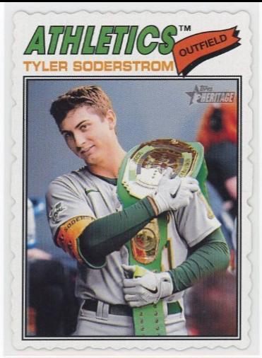 Tyler Soderstrom [Deckle Edge] #101