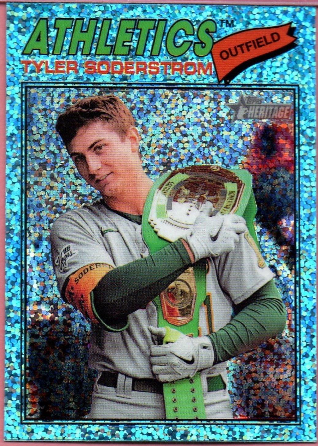Tyler Soderstrom [Light Blue Sparkle Chrome] #101