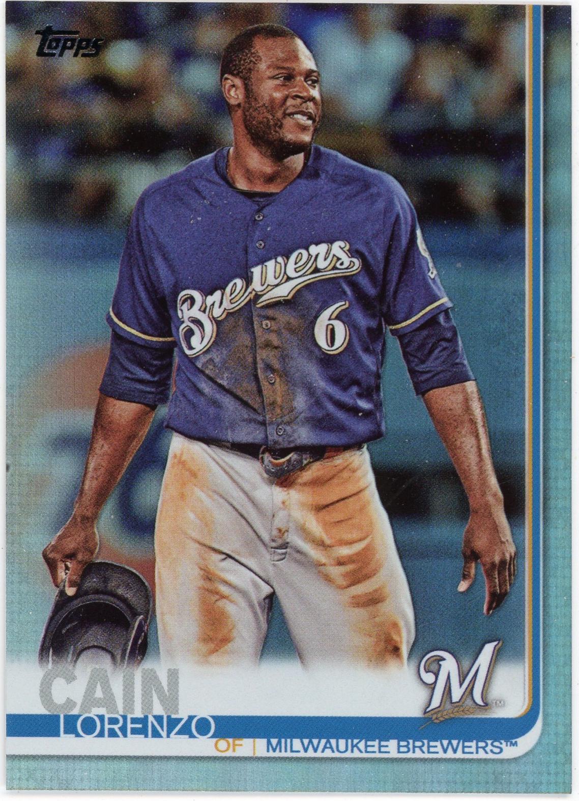 Lorenzo Cain [Rainbow Foil] #330