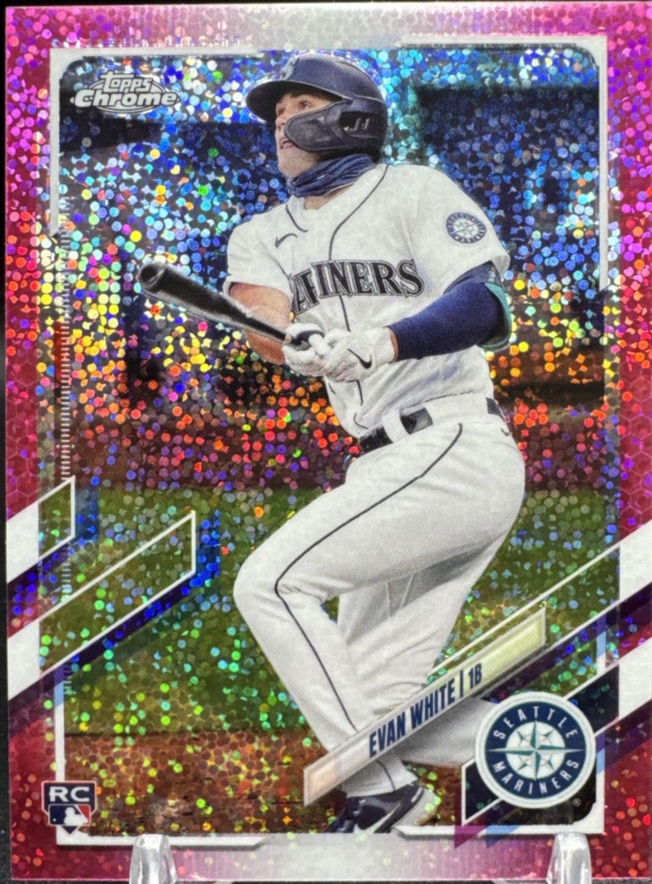 Evan White [Black & White Mini Diamond Refractor] #61