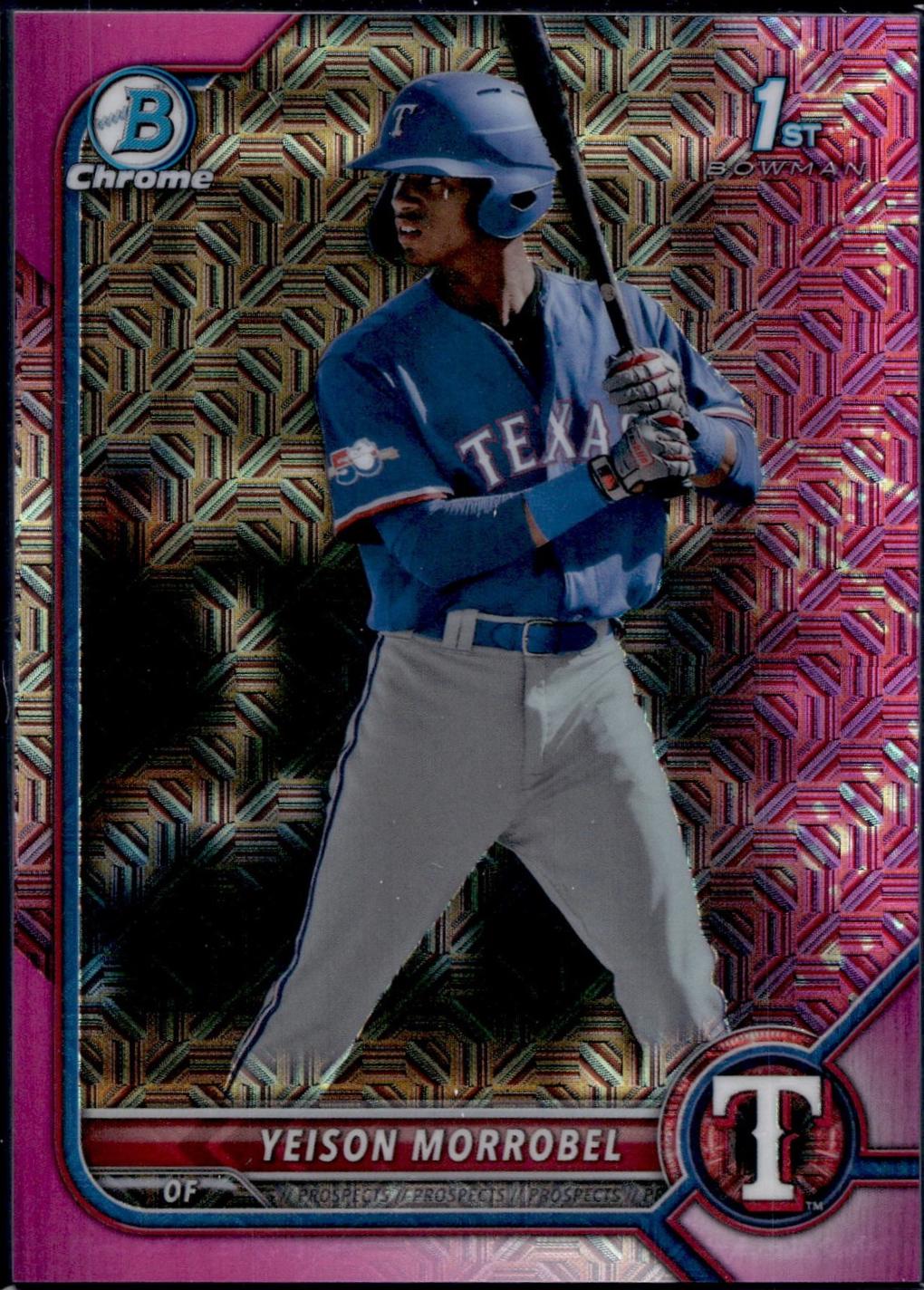 Yeison Morrobel [Fuchsia Pink Mojo Refractor] #BCP-200