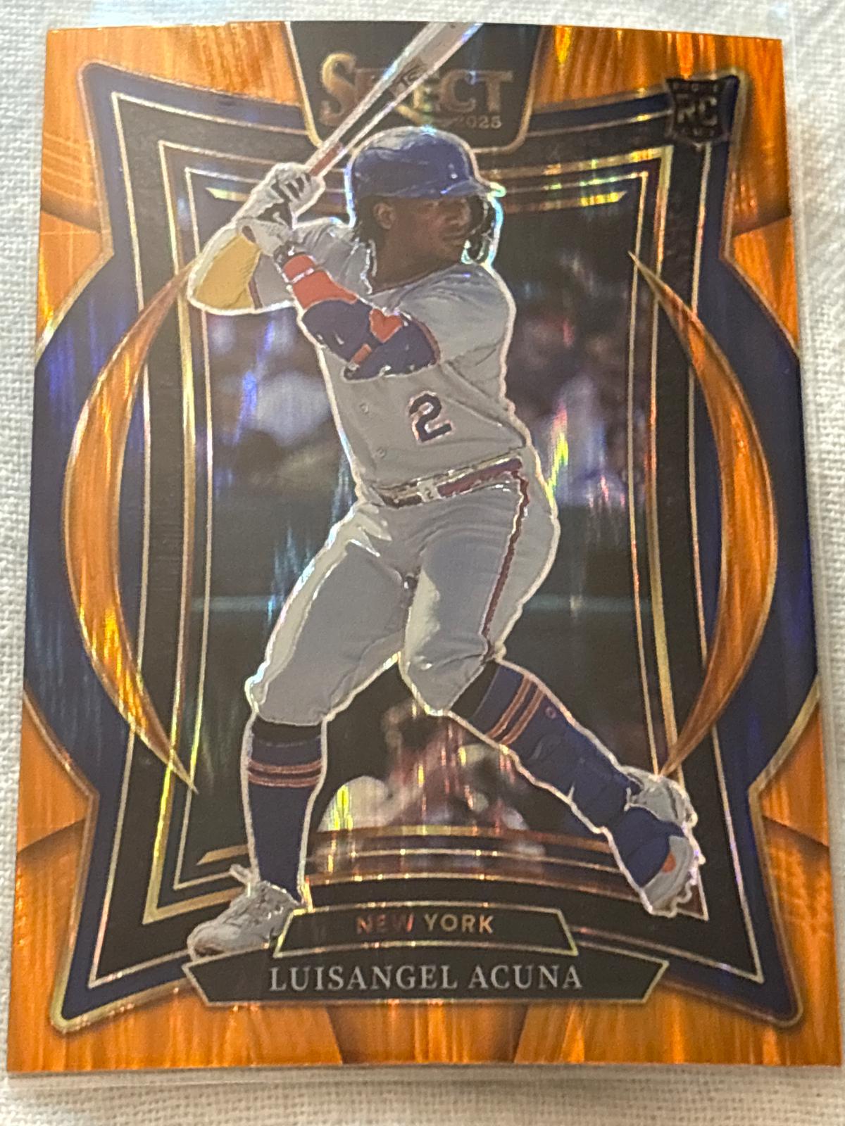 Luisangel Acuna [Orange Flash] #12