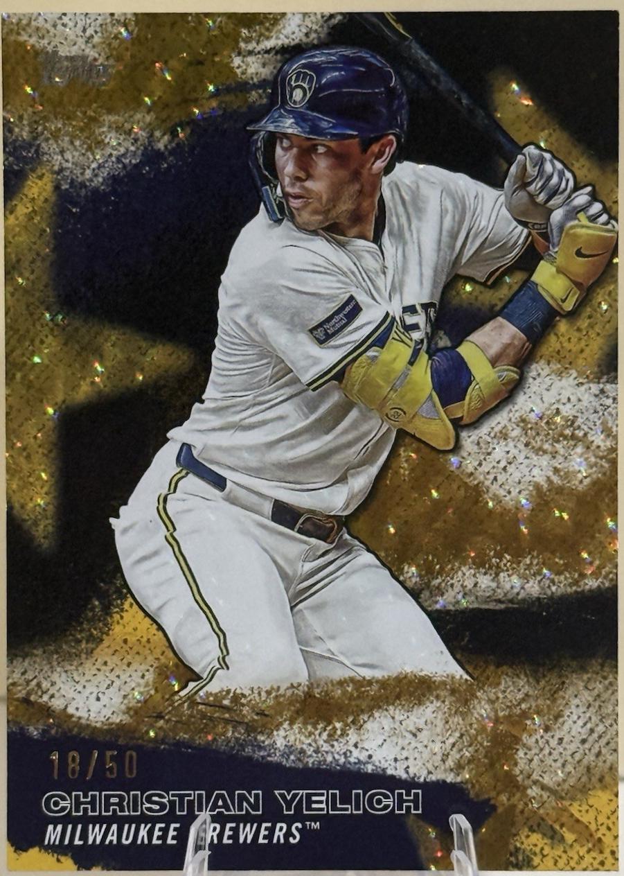 Christian Yelich [Gold Crackleboard Foil] #SMLB-20