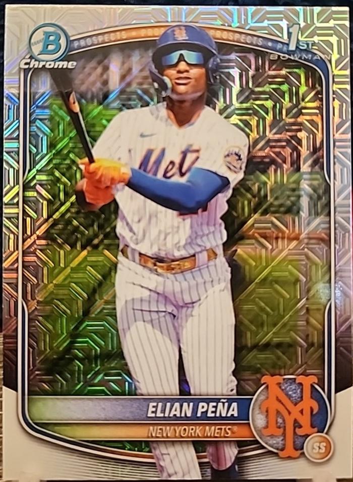 Elian Pena [Rose Gold Mojo Mega Refractor] #BCP-155