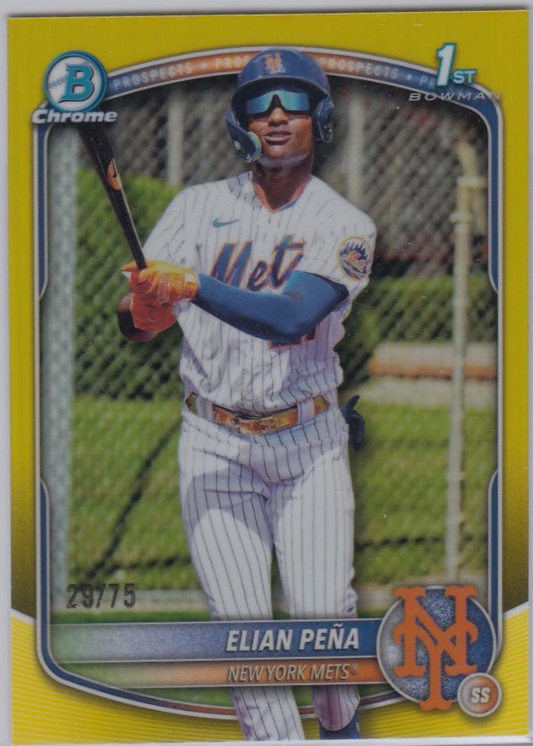 Elian Pena [Yellow Mega Refractor] #BCP-155