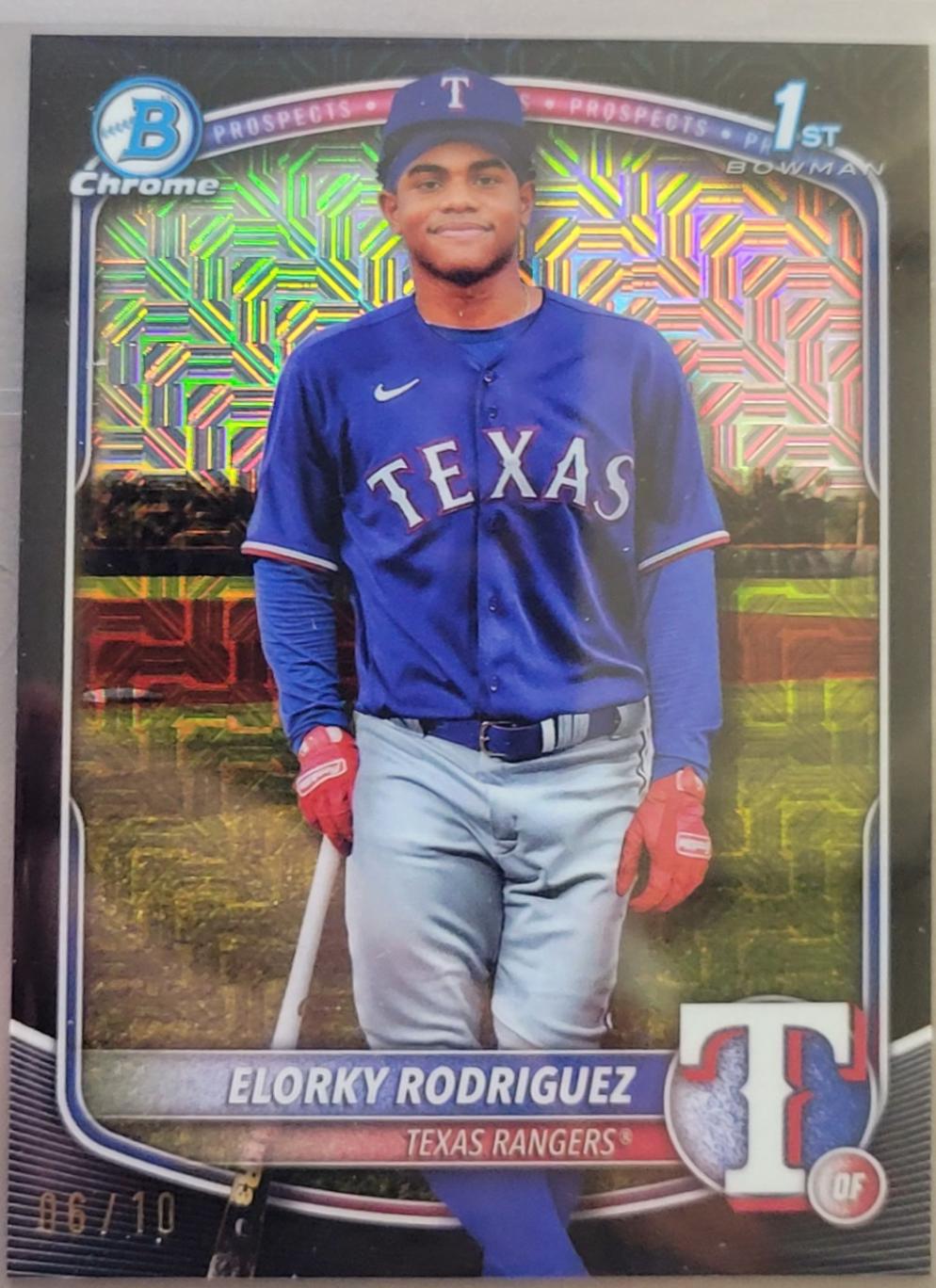 Elorky Rodriguez [Black Mega Refractor] #BCP-186