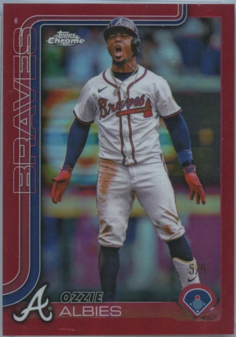 Ozzie Albies [Red Sapphire] #206
