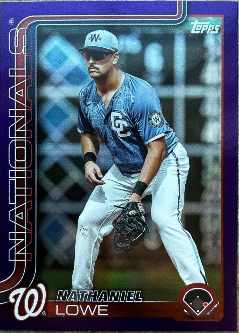 Nathaniel Lowe [Purple Rainbow Foil] #US230