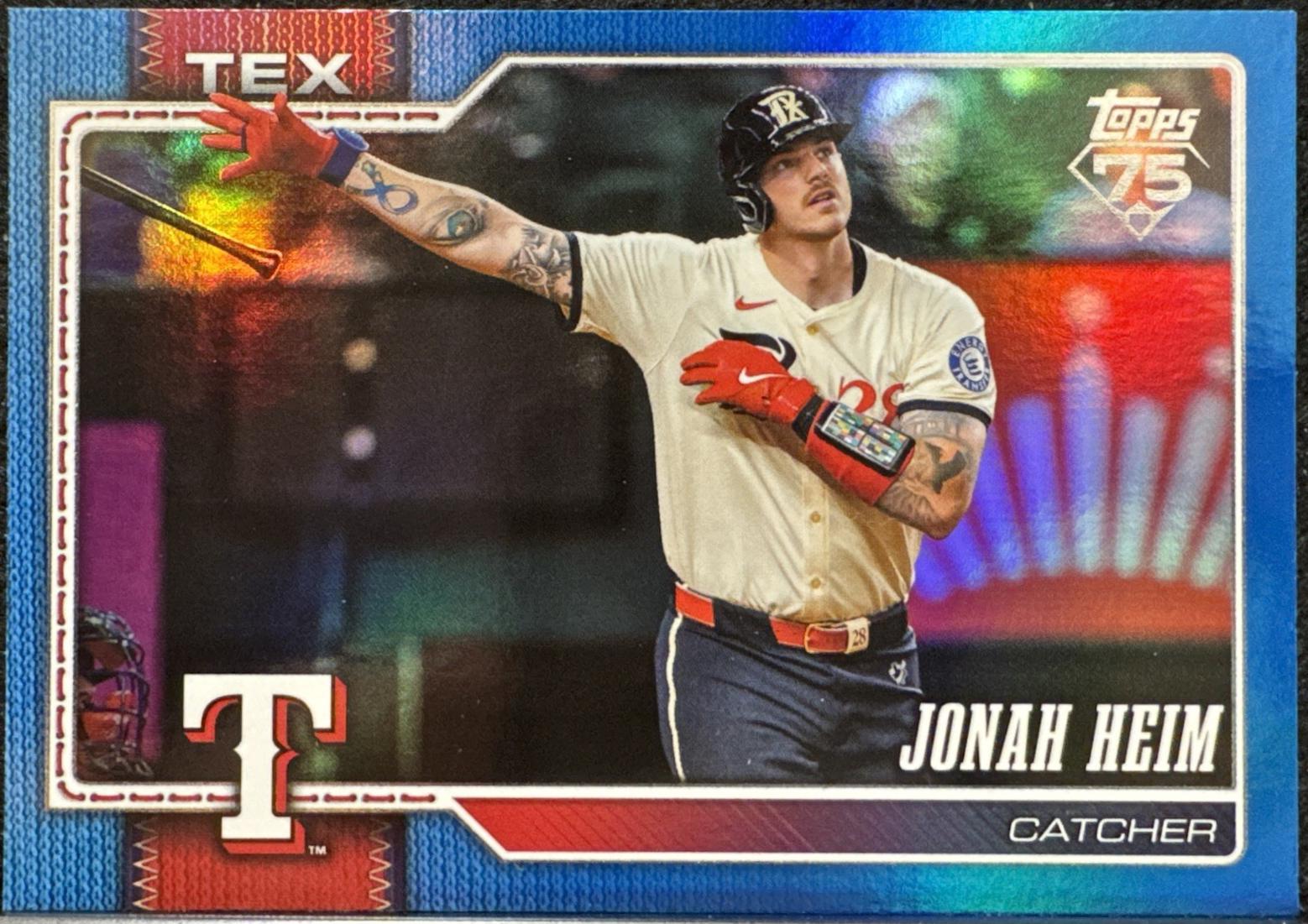 Jonah Heim [Blue Rainbow] #78