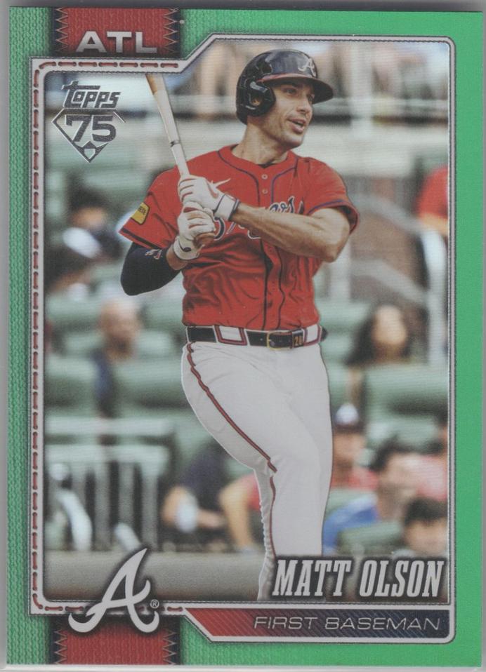 Matt Olson [Green Holo] #39