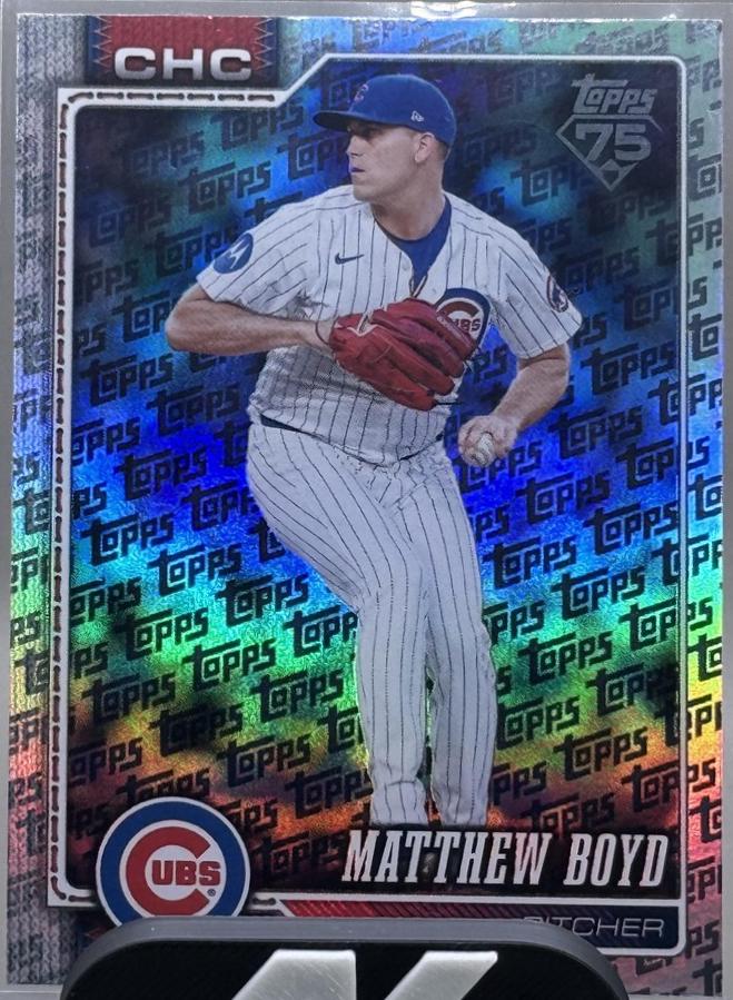 Matthew Boyd [Topps Foil Pattern] #51