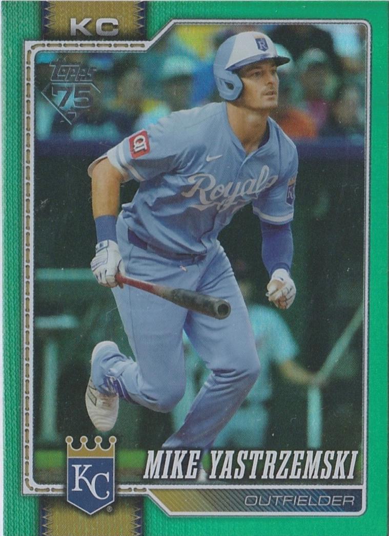 Mike Yastrzemski [Green Rainbow] #242