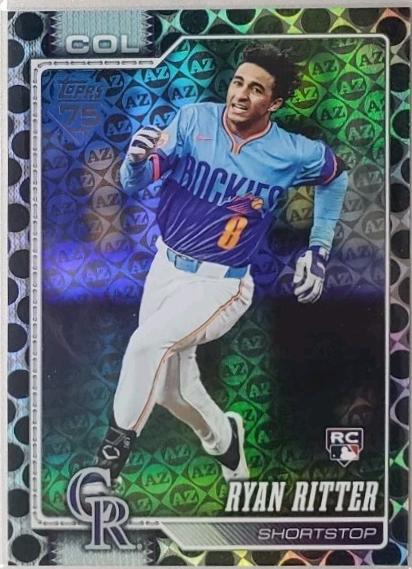 Ryan Ritter [Spring Training Black] #18