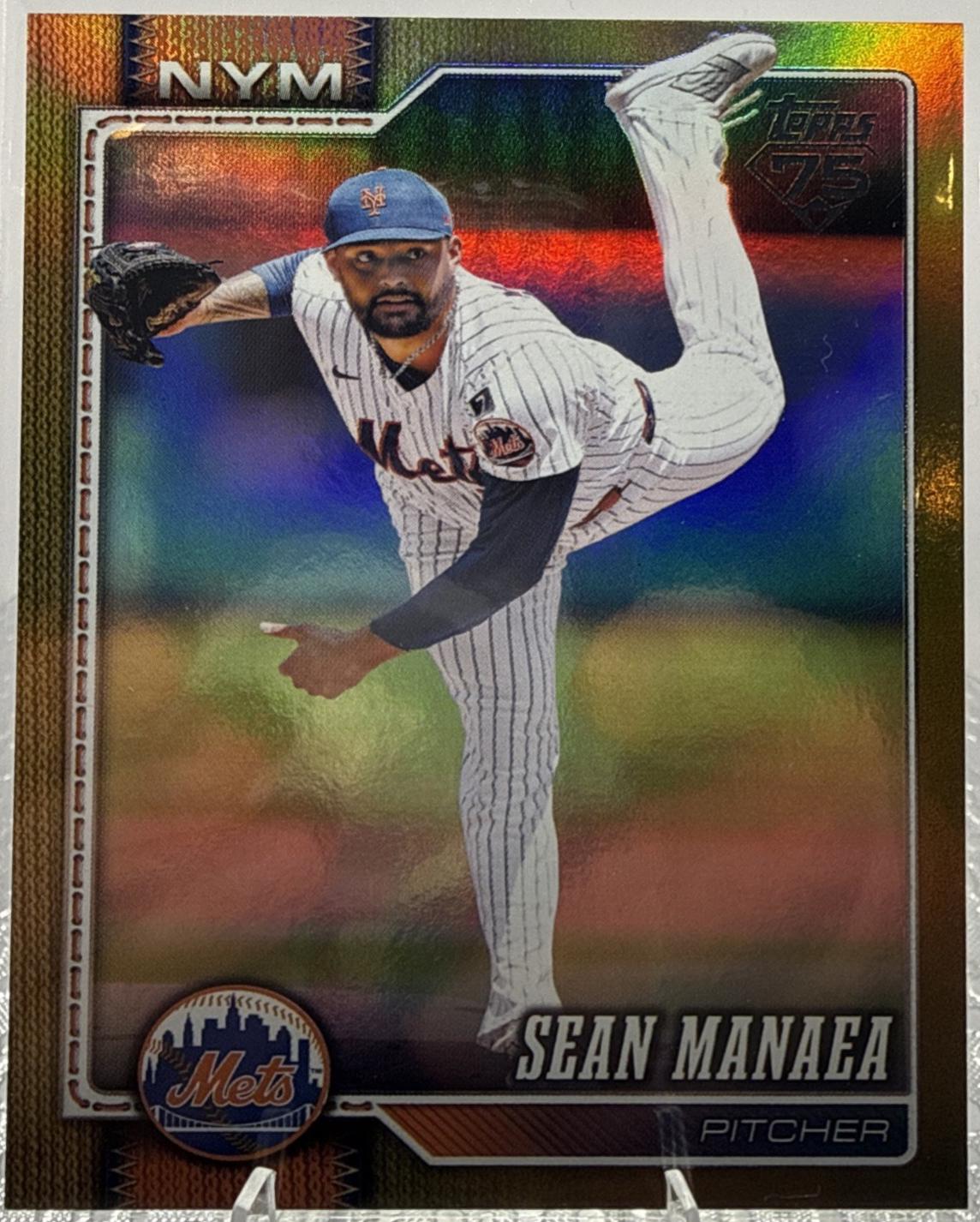 Sean Manaea [Gold Rainbow] #332