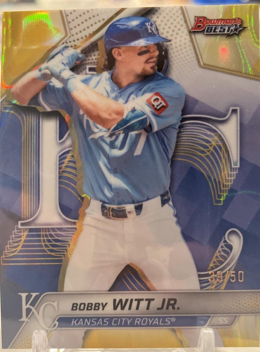 Bobby Witt Jr. [Gold Refractor] #69
