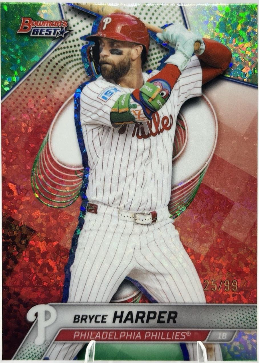 Bryce Harper [Green Mini-Diamond Refractor] #65