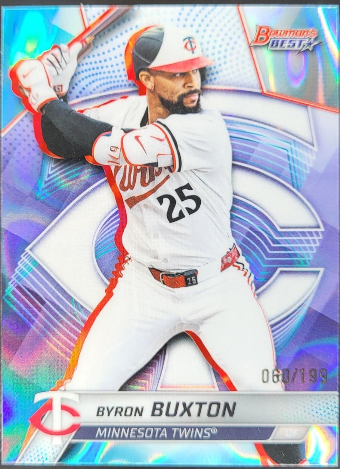 Byron Buxton [Aqua Refractor] #48