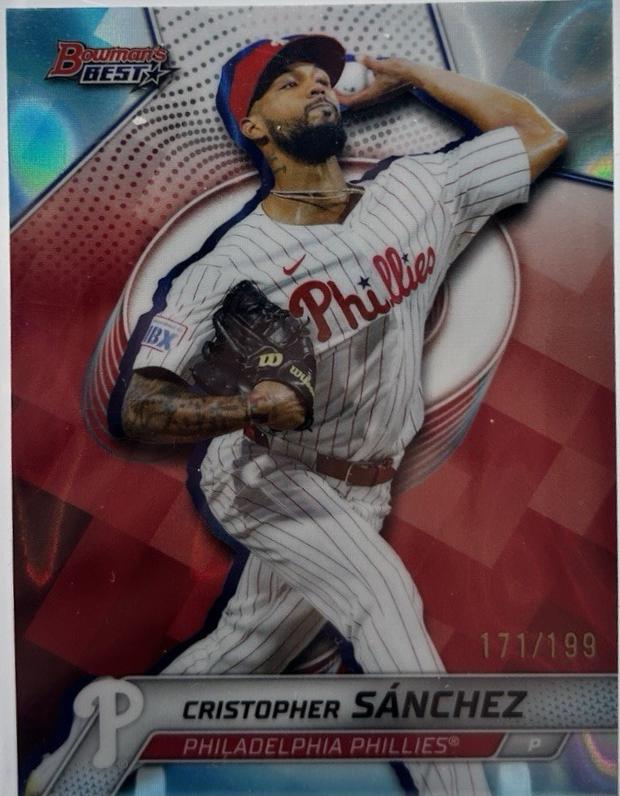 Cristopher Sanchez [Aqua Refractor] #67