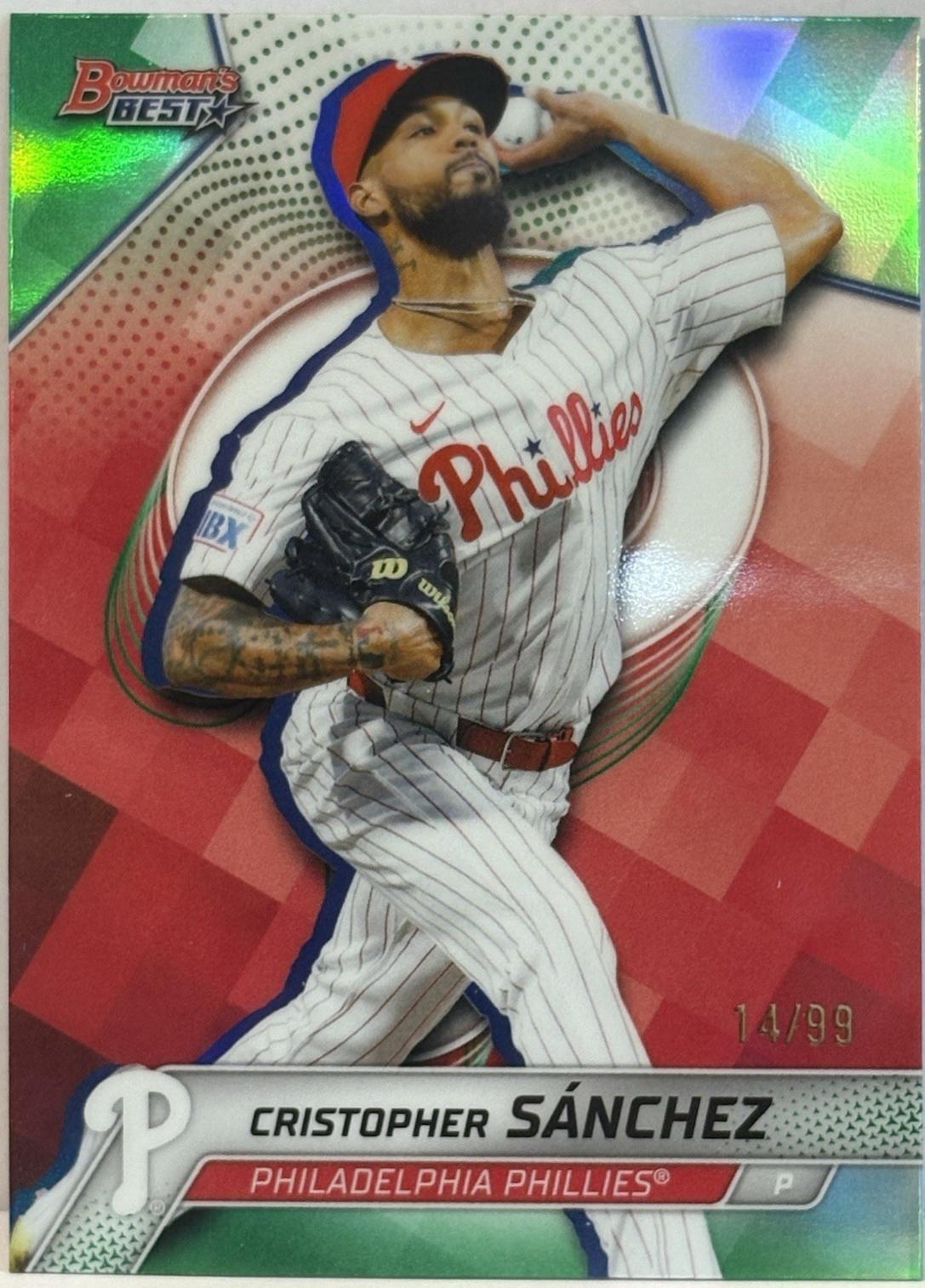 Cristopher Sanchez [Green Refractor] #67