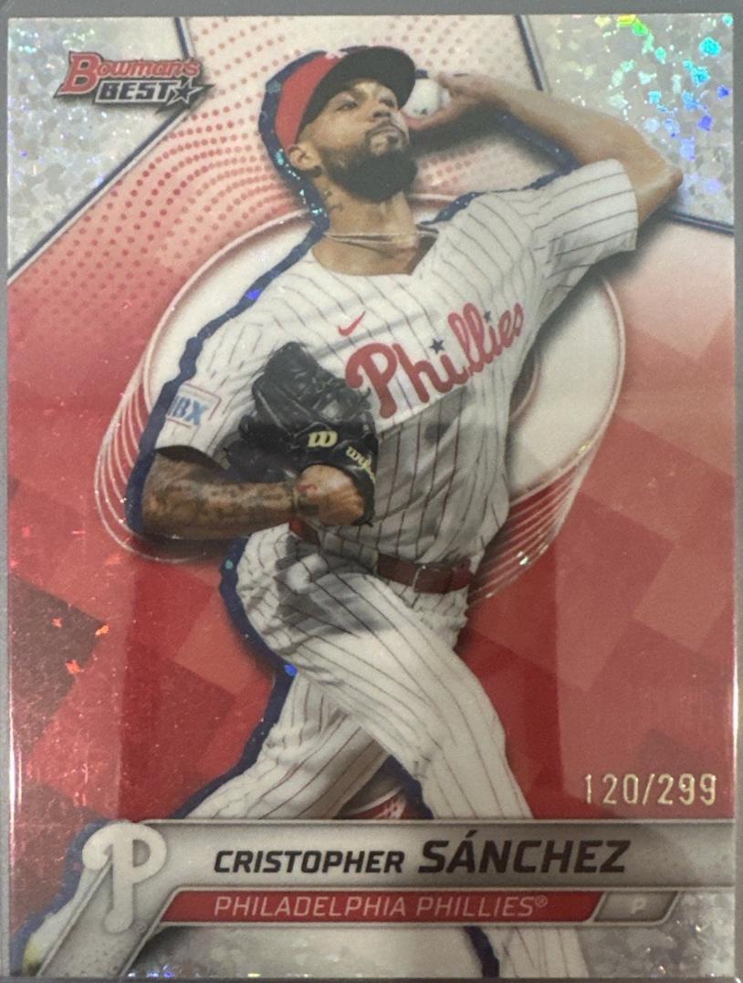 Cristopher Sanchez [Mini-Diamond Refractor] #67