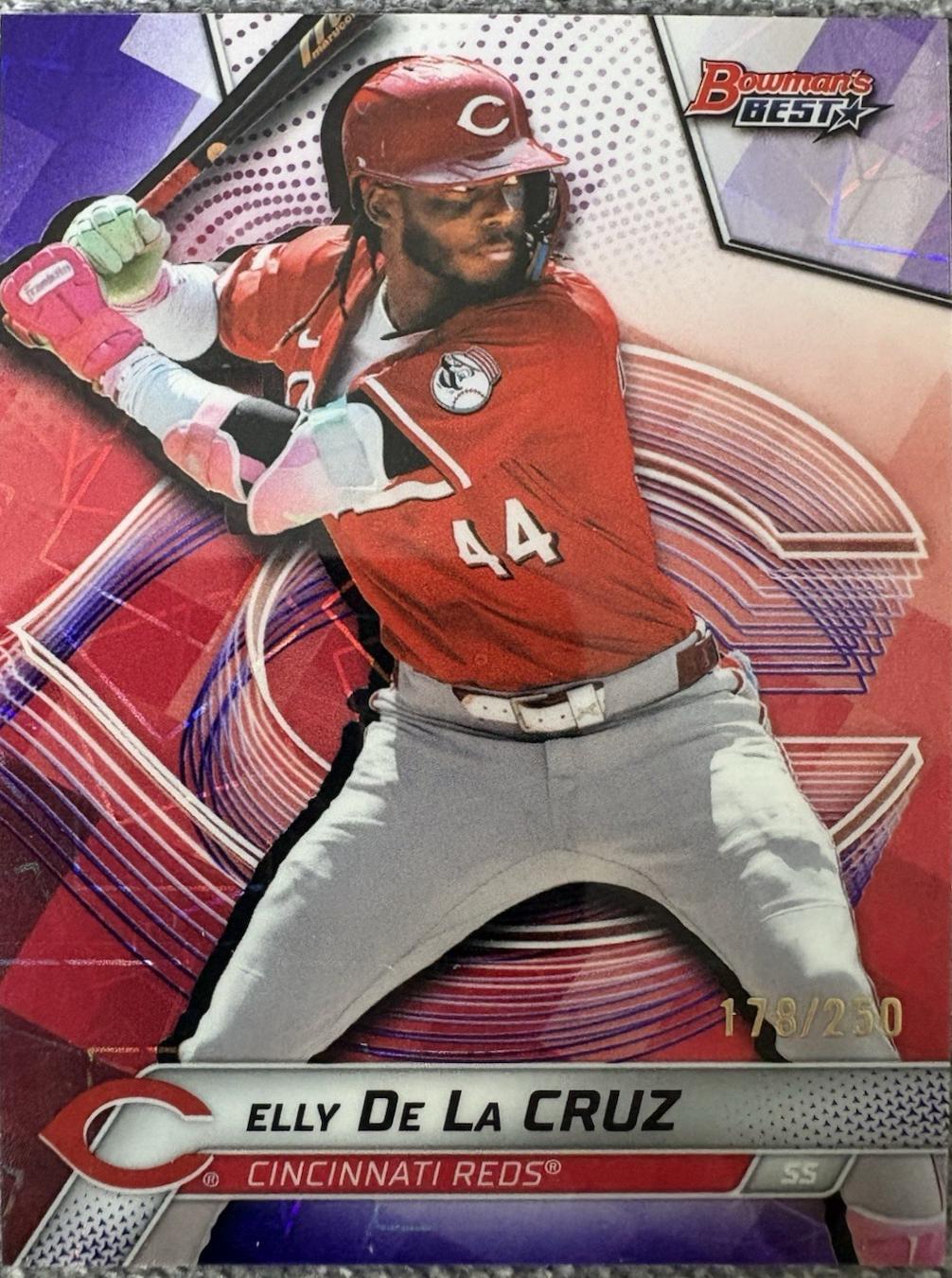 Elly De La Cruz [Purple Lazer Refractor] #37