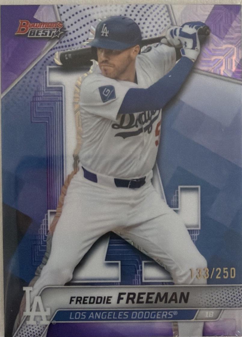 Freddie Freeman [Purple Mojo Refractor] #52