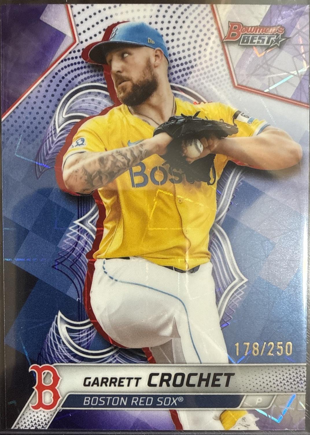 Garrett Crochet [Purple Lazer Refractor] #3