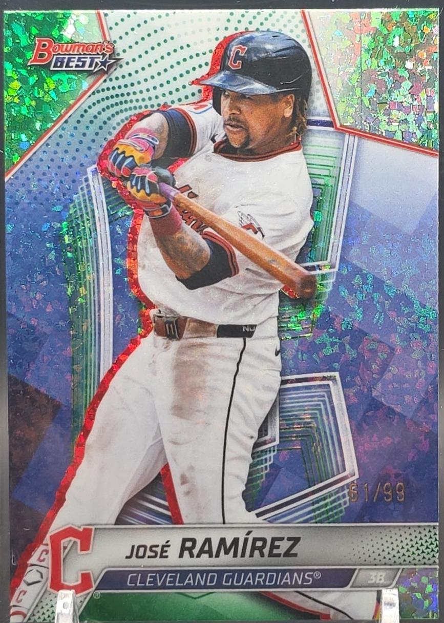 Jose Ramirez [Green Mini-Diamond Refractor] #14