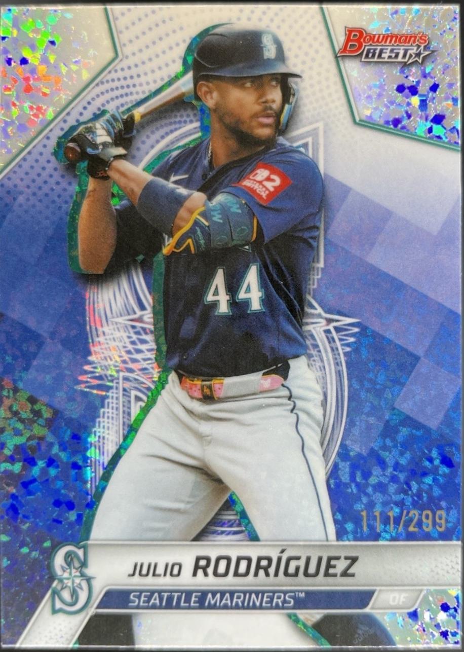 Julio Rodriguez [Mini-Diamond Refractor] #49