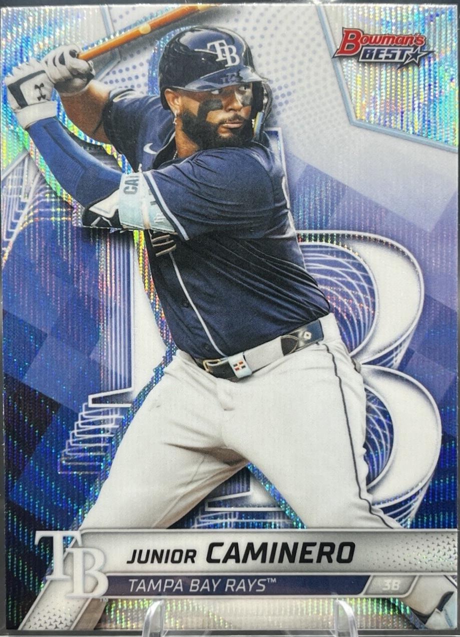 Junior Caminero [Wave Refractor] #53