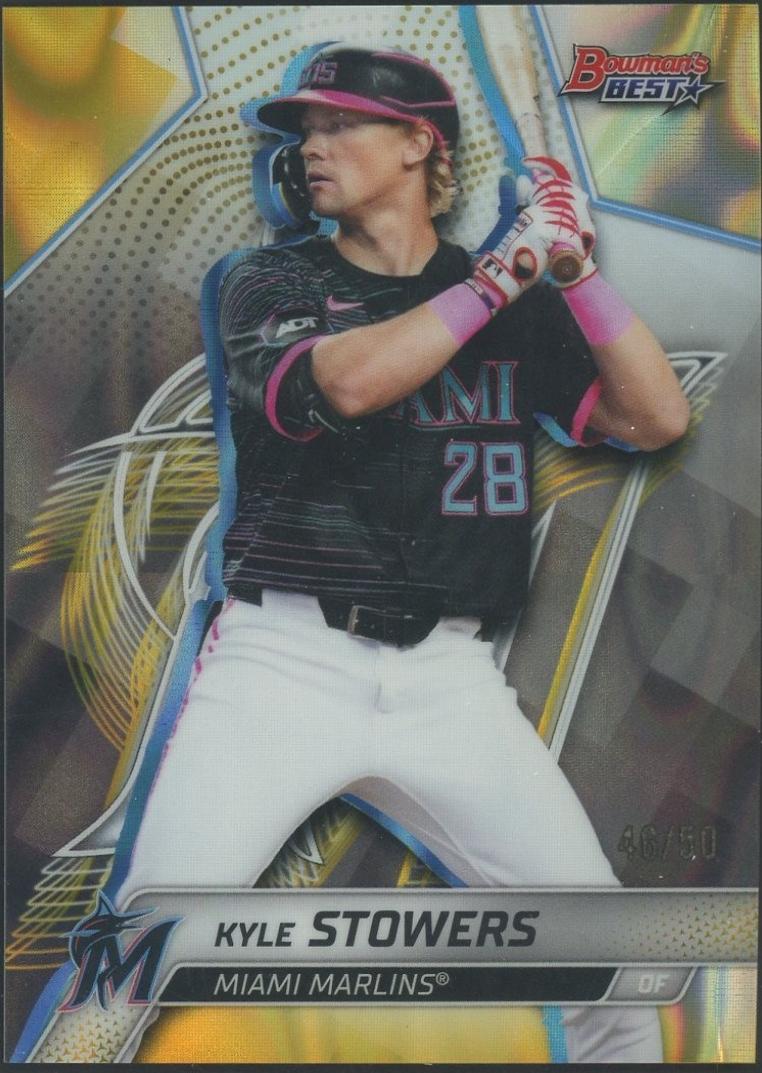 Kyle Stowers [Gold Refractor] #9