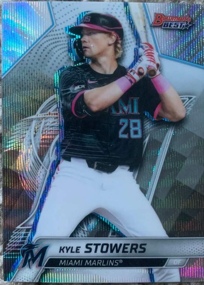 Kyle Stowers [Wave Refractor] #9