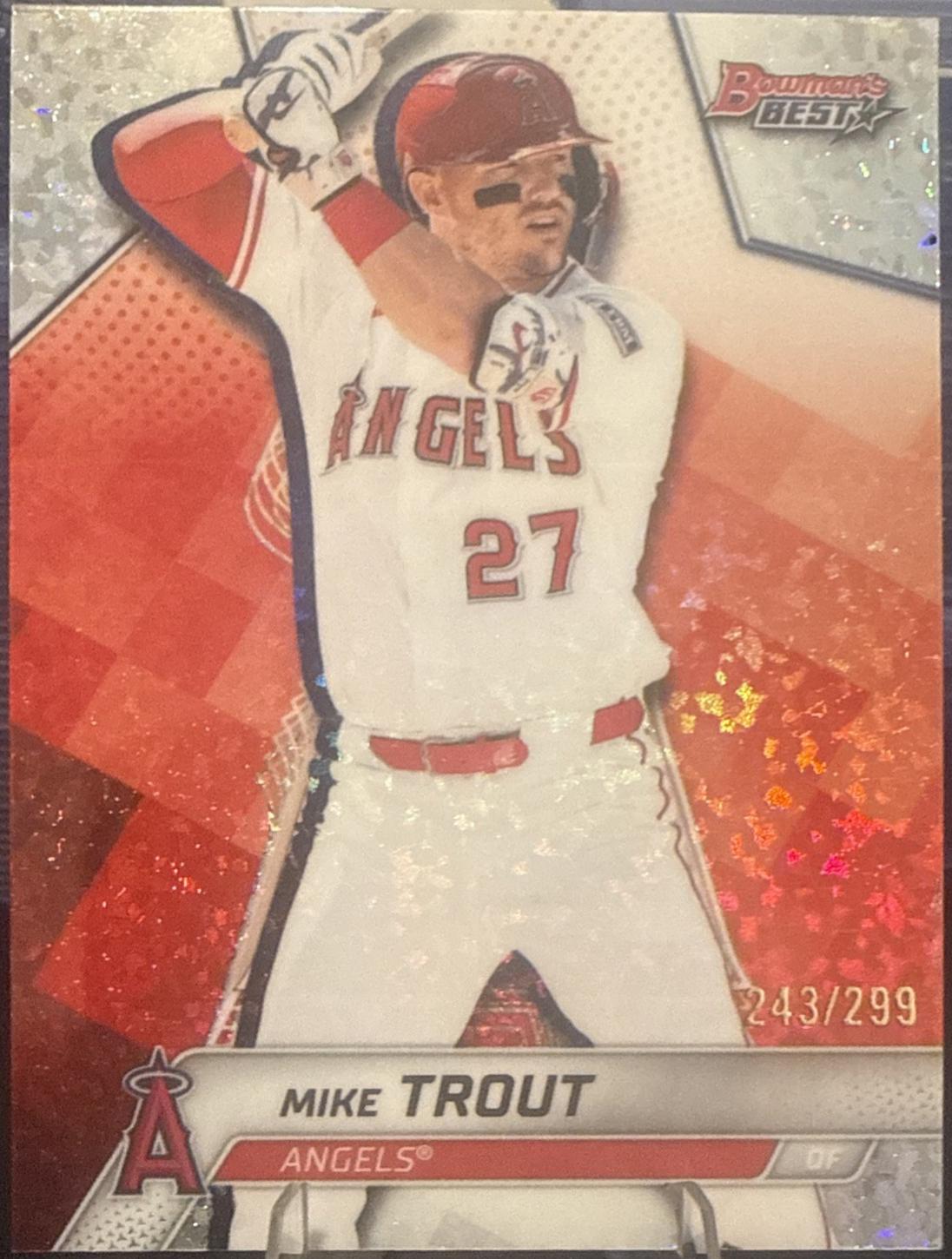 Mike Trout [Mini-Diamond Refractor] #26