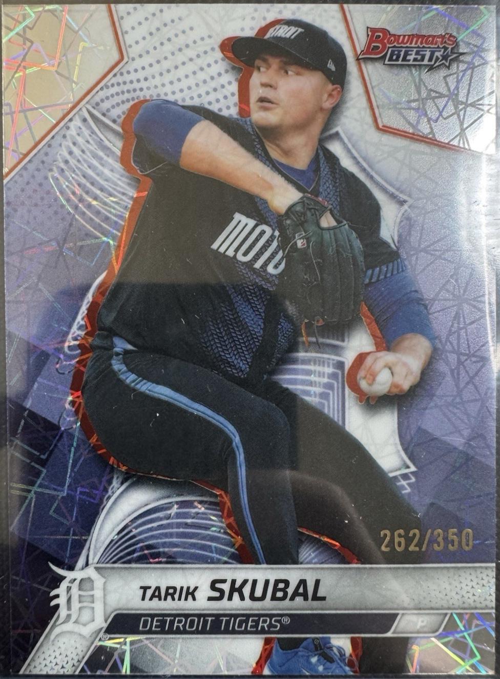 Tarik Skubal [Lazer Refractor] #12