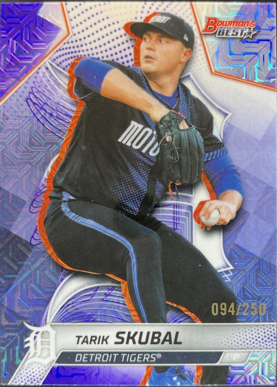 Tarik Skubal [Purple Mojo Refractor] #12