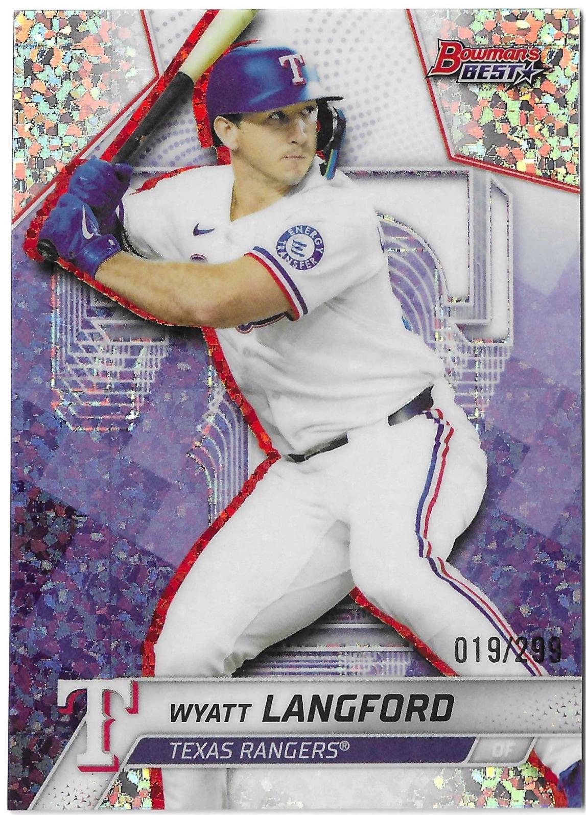 Wyatt Langford [Mini-Diamond Refractor] #63