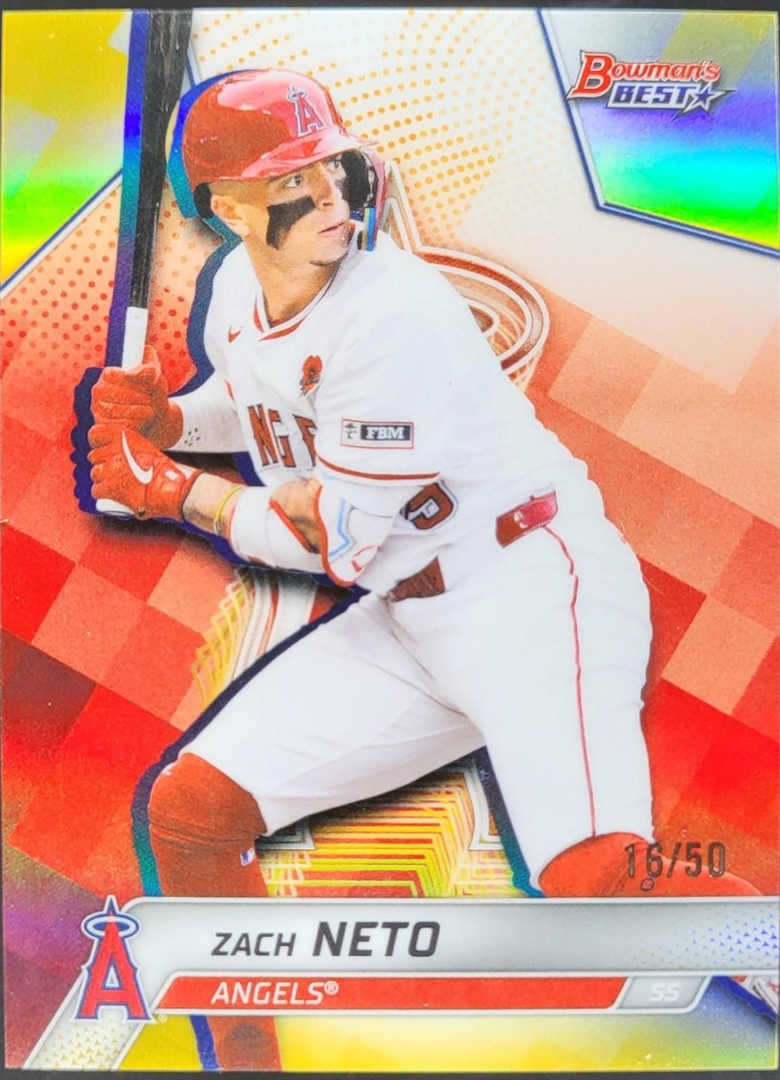 Zach Neto [Gold Refractor] #47