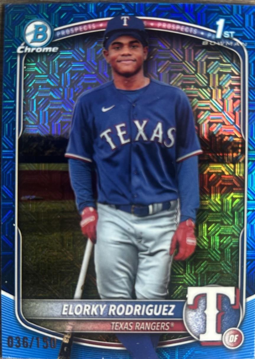 Elorky Rodriguez [Blue Mega Refractor] #BCP-186