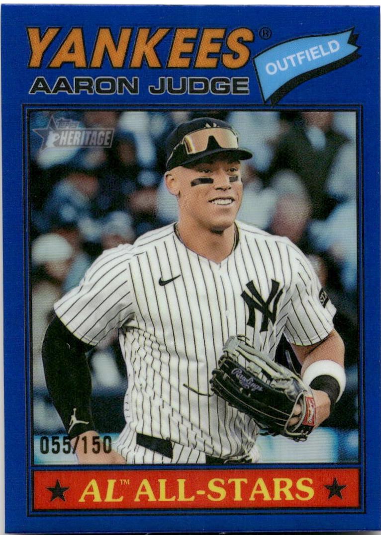 Aaron Judge [Blue Bordered Chrome] #10