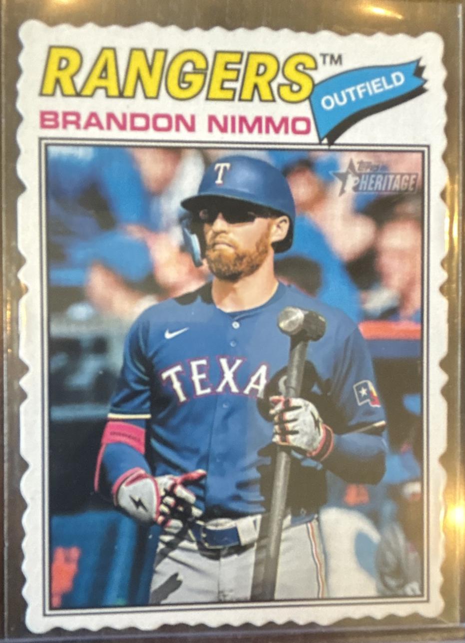 Brandon Nimmo [Deckle Edge] #119