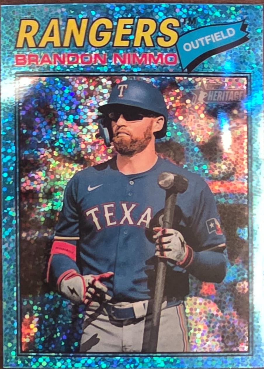Brandon Nimmo [Light Blue Sparkle Chrome] #119