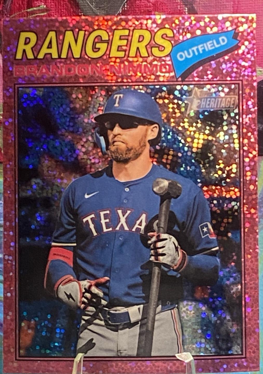 Brandon Nimmo [Pink Sparkle Chrome] #119