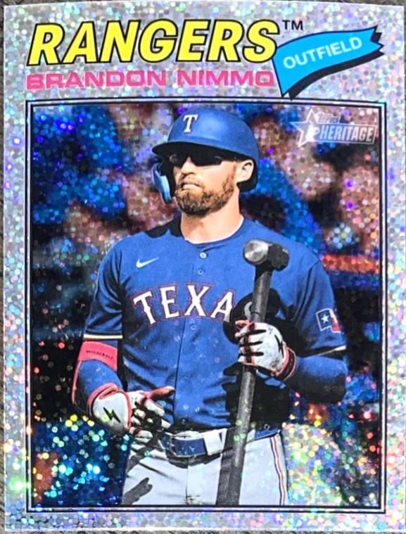 Brandon Nimmo [Silver Sparkle Chrome] #119